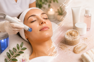 professional facial exfoliation