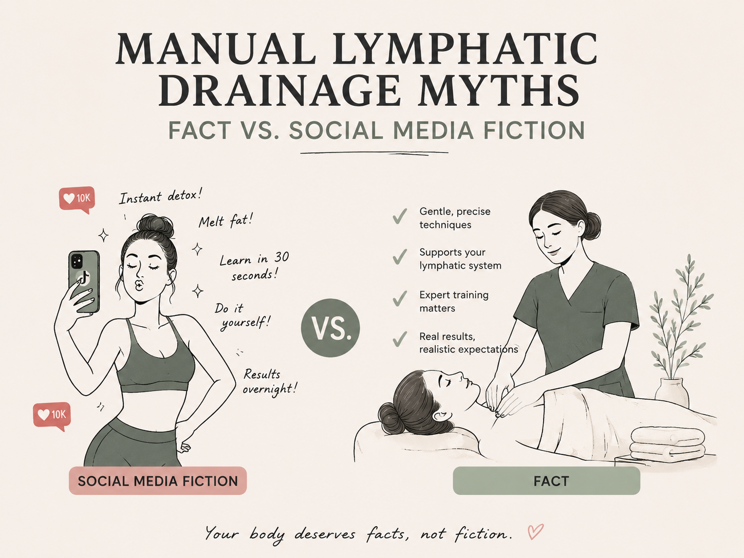 manual lymphatic drainage myths